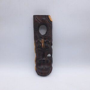 Hardwood Tribal Wall Mask